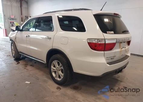 2013 Dodge Durango Crew from USA, damaged, VIN 1C4RDJDG2DC676799